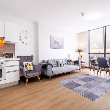 Charming Flat With City View In Atasehir Istanbul Exterior foto