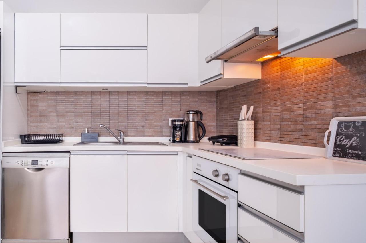 Charming Flat With City View In Atasehir Istanbul Exterior foto