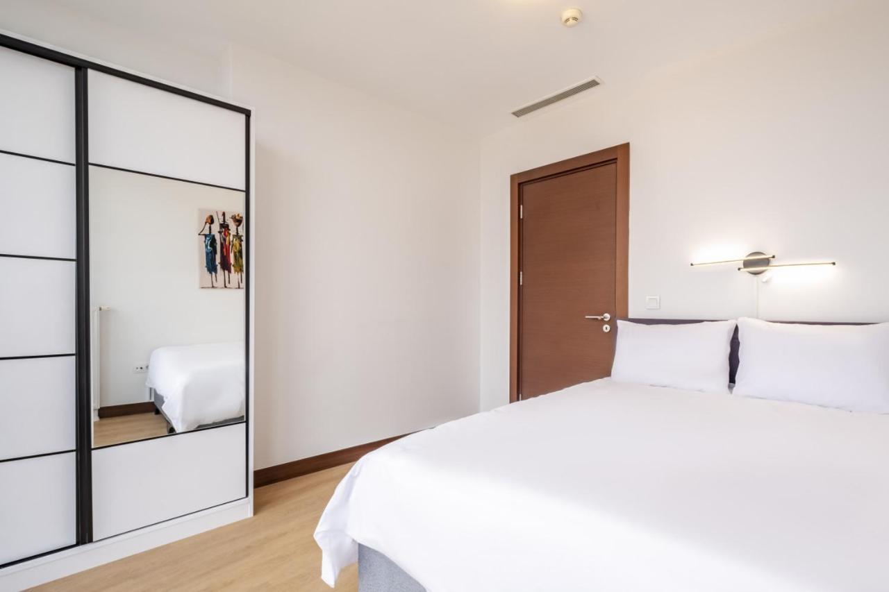 Charming Flat With City View In Atasehir Istanbul Exterior foto